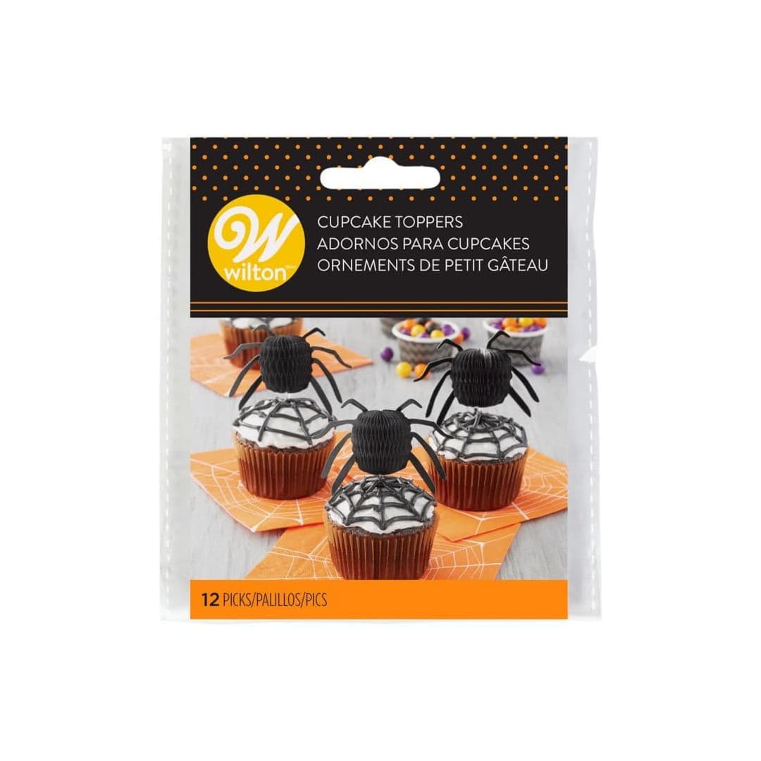 Spider Pick 12 spider picks - Halloween