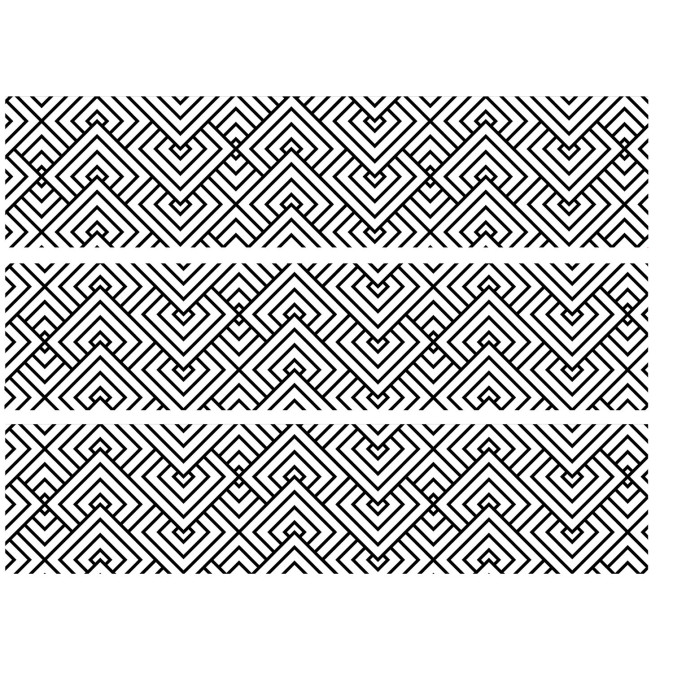 contour-de-gateau-comestible-geometrique