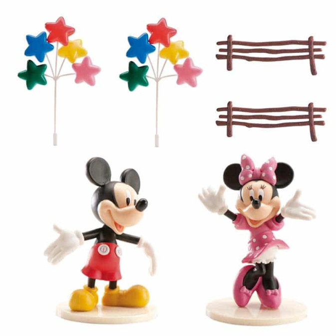 set-deco-de-gateau-mickey-minnie
