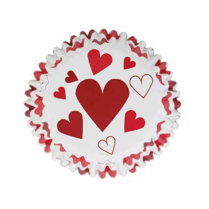 30-caissettes-a-cupcakes-blanches-coeurs-rouges
