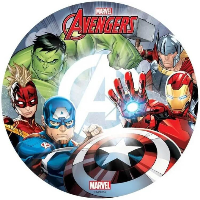 disque-azyme-avengers-deco-gateau-marvel
