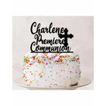 cake-topper-1ere-communion-a-personnaliser-noir