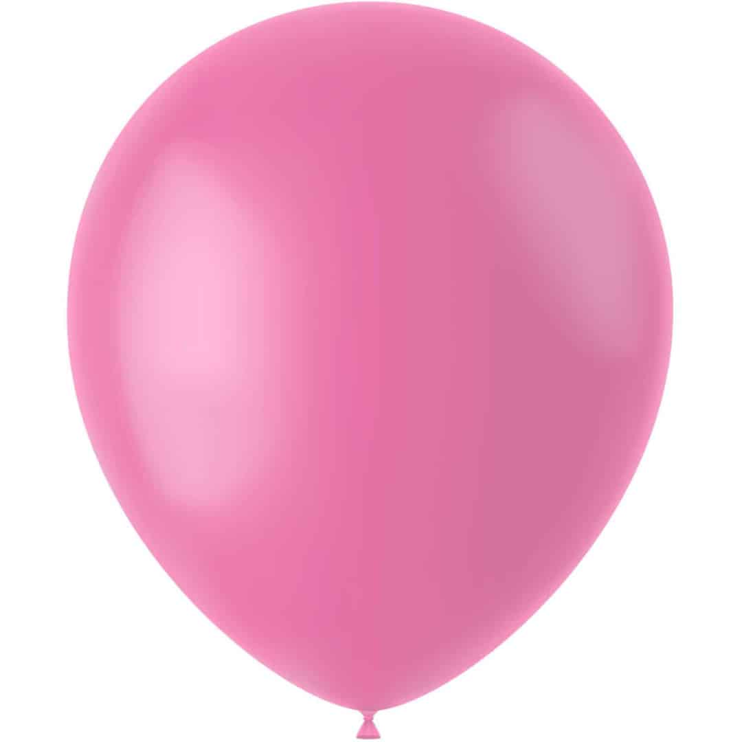 50-ballons-rose-mat-33-cm