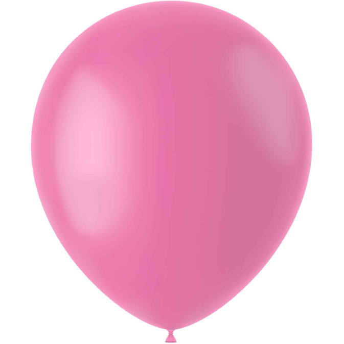 50-ballons-rose-mat-33-cm