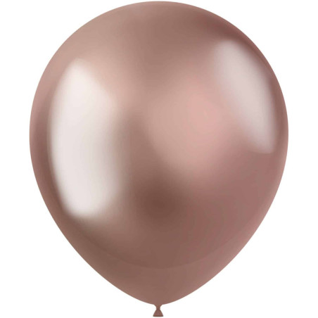 10-ballons-rose-gold-intense-33-cm