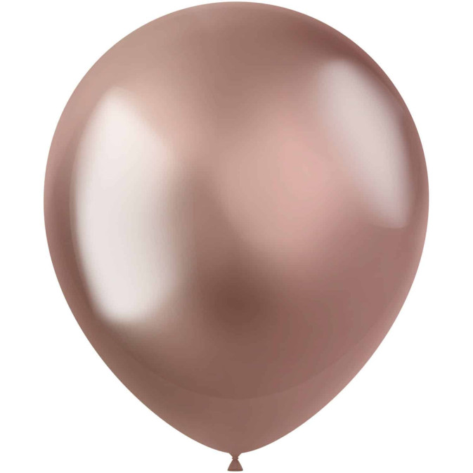 10-ballons-rose-gold-intense-33-cm