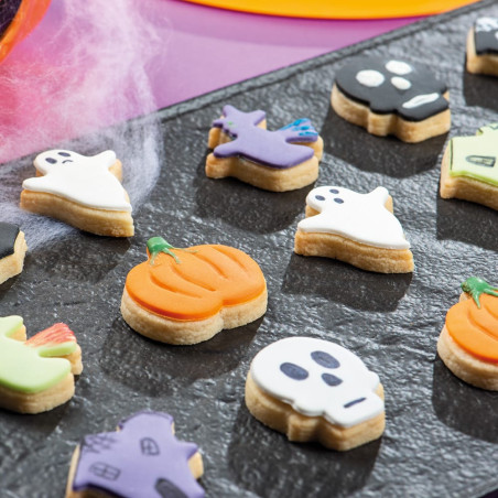 6 mini emporte pièces halloween pour biscuits maison