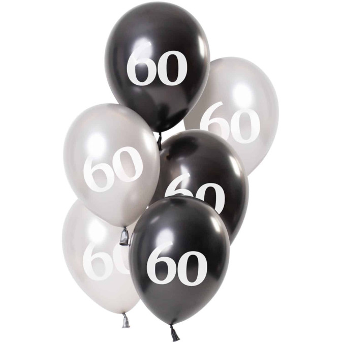 ballons-anniversaire-60-ans-noir-argent