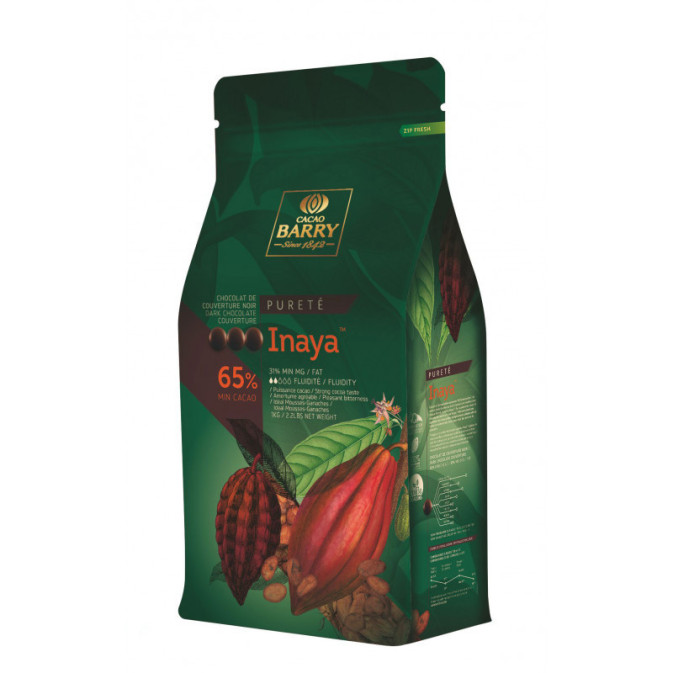 Chocolat noir Inaya 65% - 1 Kg