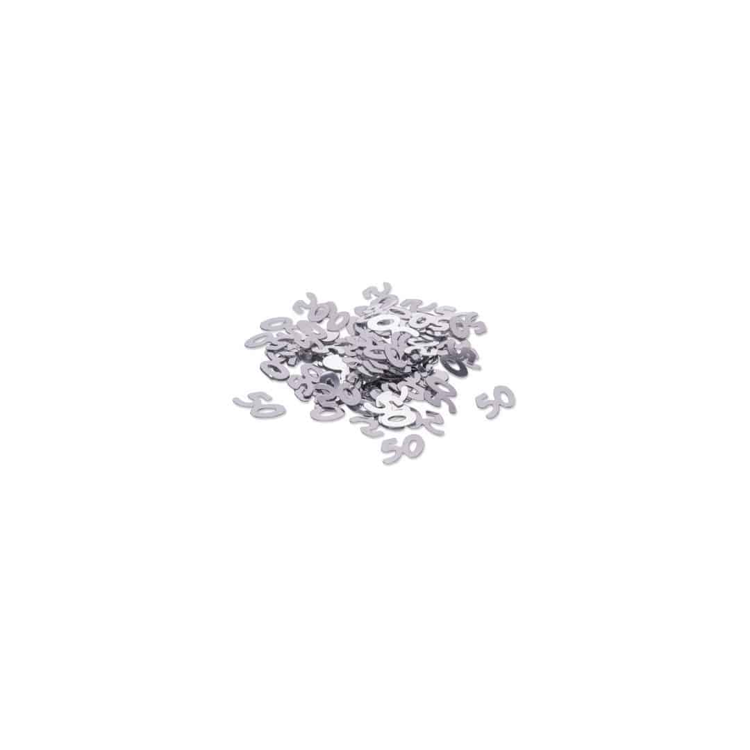 confettis-de-table-50-ans-argent