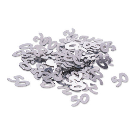 confettis-de-table-50-ans-argent