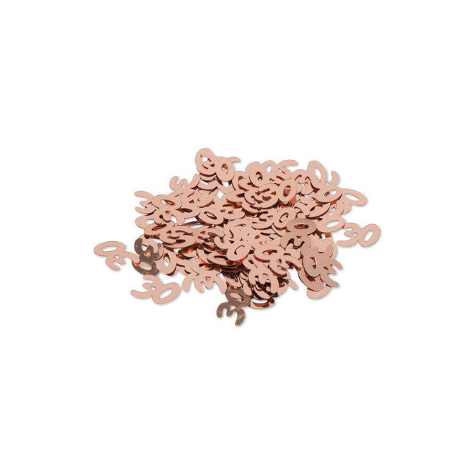 confettis-de-table-30-ans-rose-gold