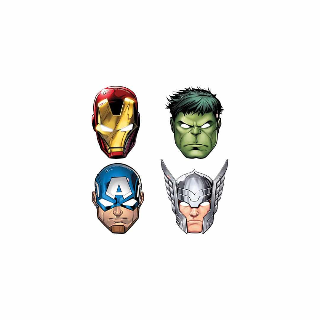 6-masques-avengers-en-carton