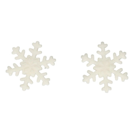 decor-flocons-blancs-en-sucre-pour-buche-de-noel