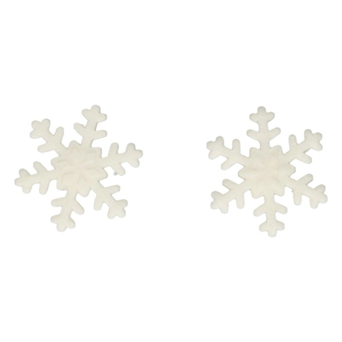 decor-flocons-blancs-en-sucre-pour-buche-de-noel