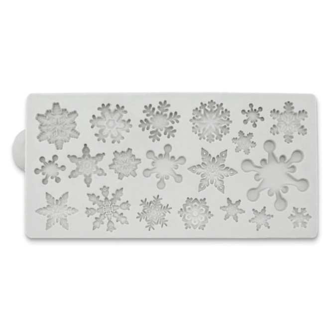 moule-a-modelage-flocons-en-silicone