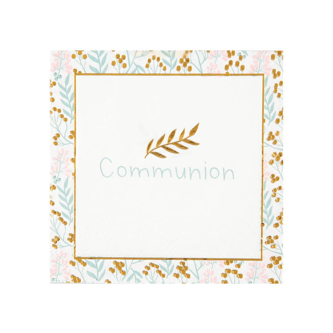 serviettes-communion