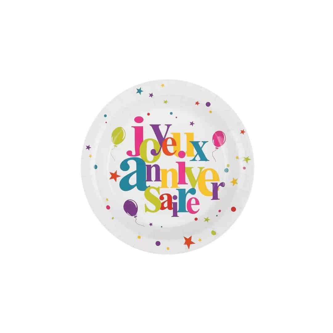 assiettes-multicolores-joyeux-anniversaire