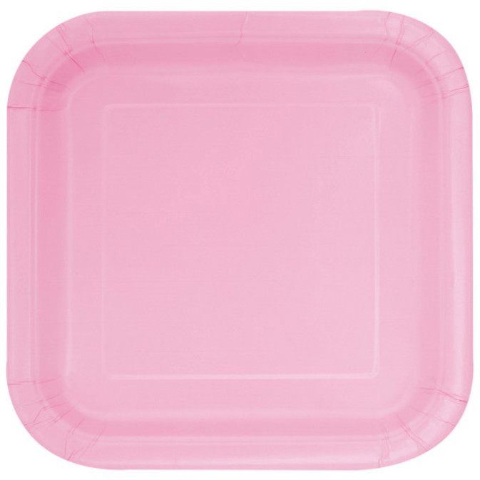 assiettes-dessert-carton-carrees-rose