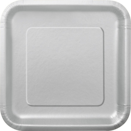 assiettes-carton-carrees-argent