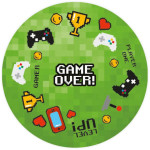 caissette cupcake jeu vidéo verte