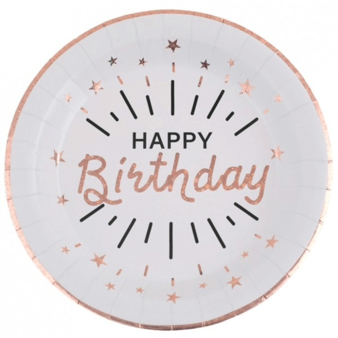 assiettes-happy-birthday-rose-gold