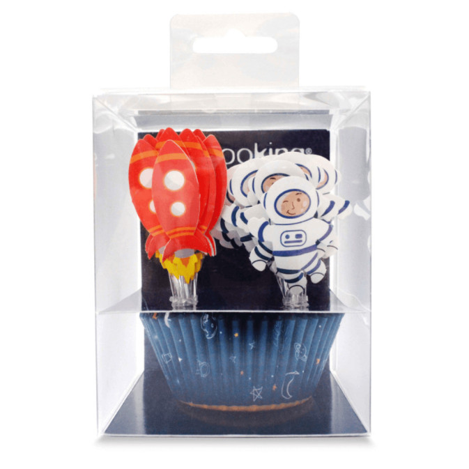 Kit cupcakes espace pour fête anniversaire