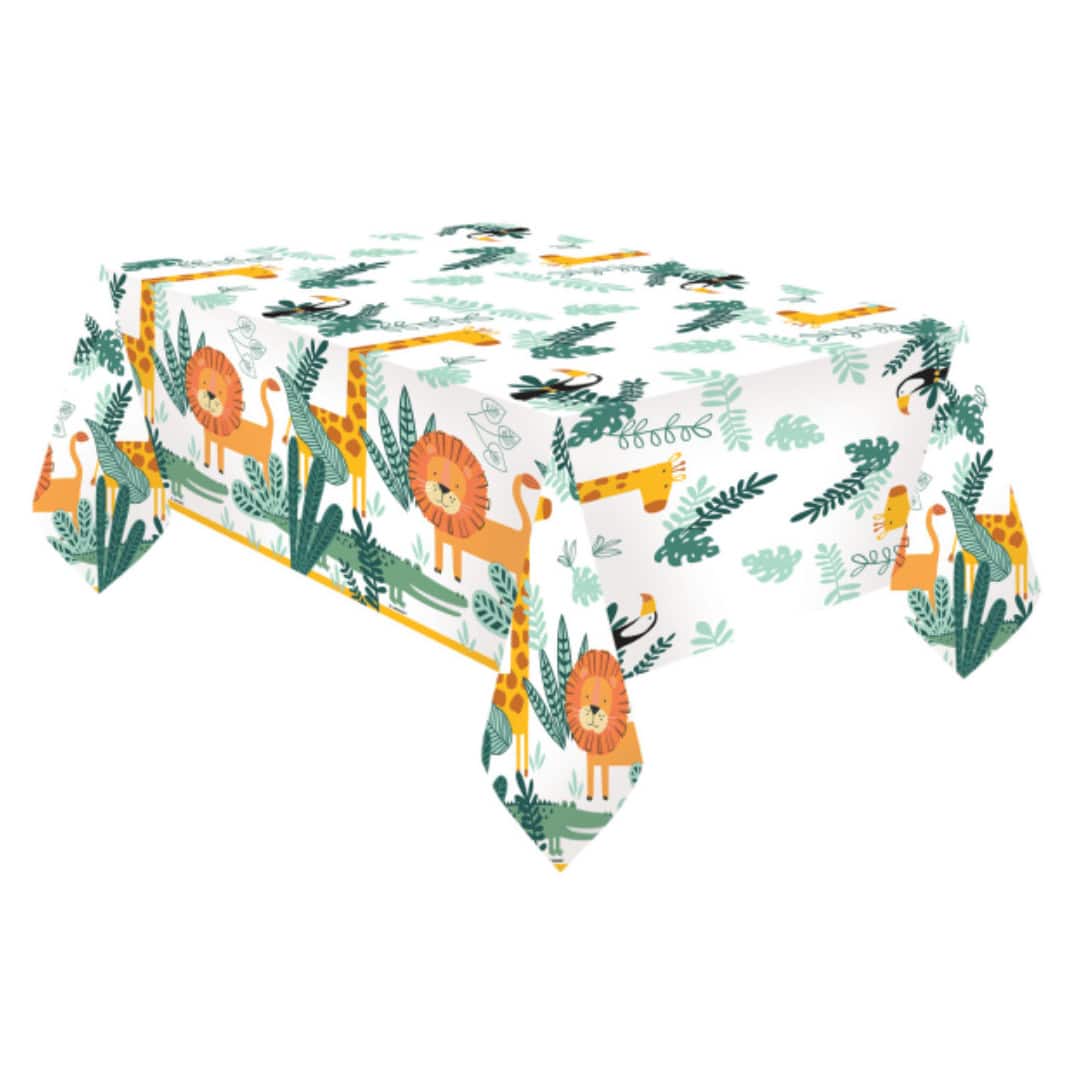 nappe-papier-animaux-sauvage