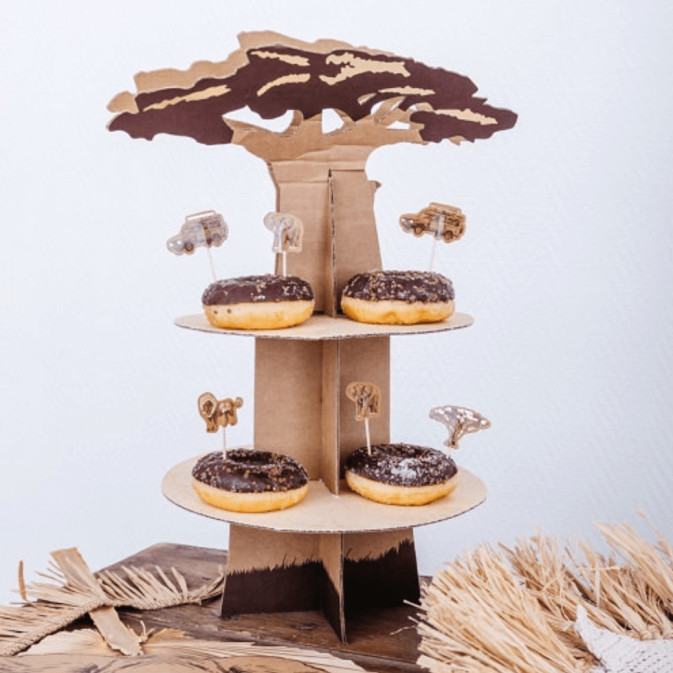 presentoir-gateau-safari