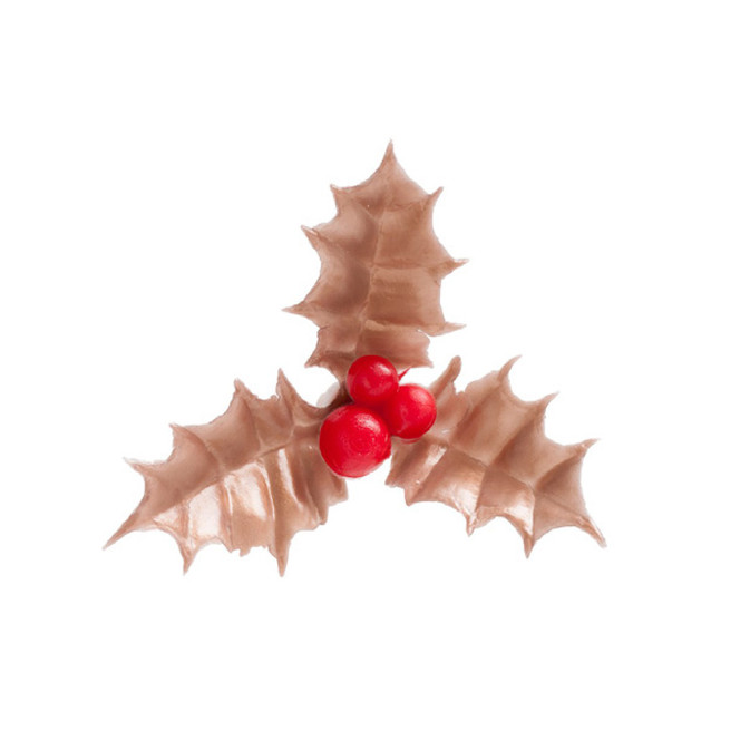 10-pics-feuilles-de-houx-bronze-pour-buchede-noel