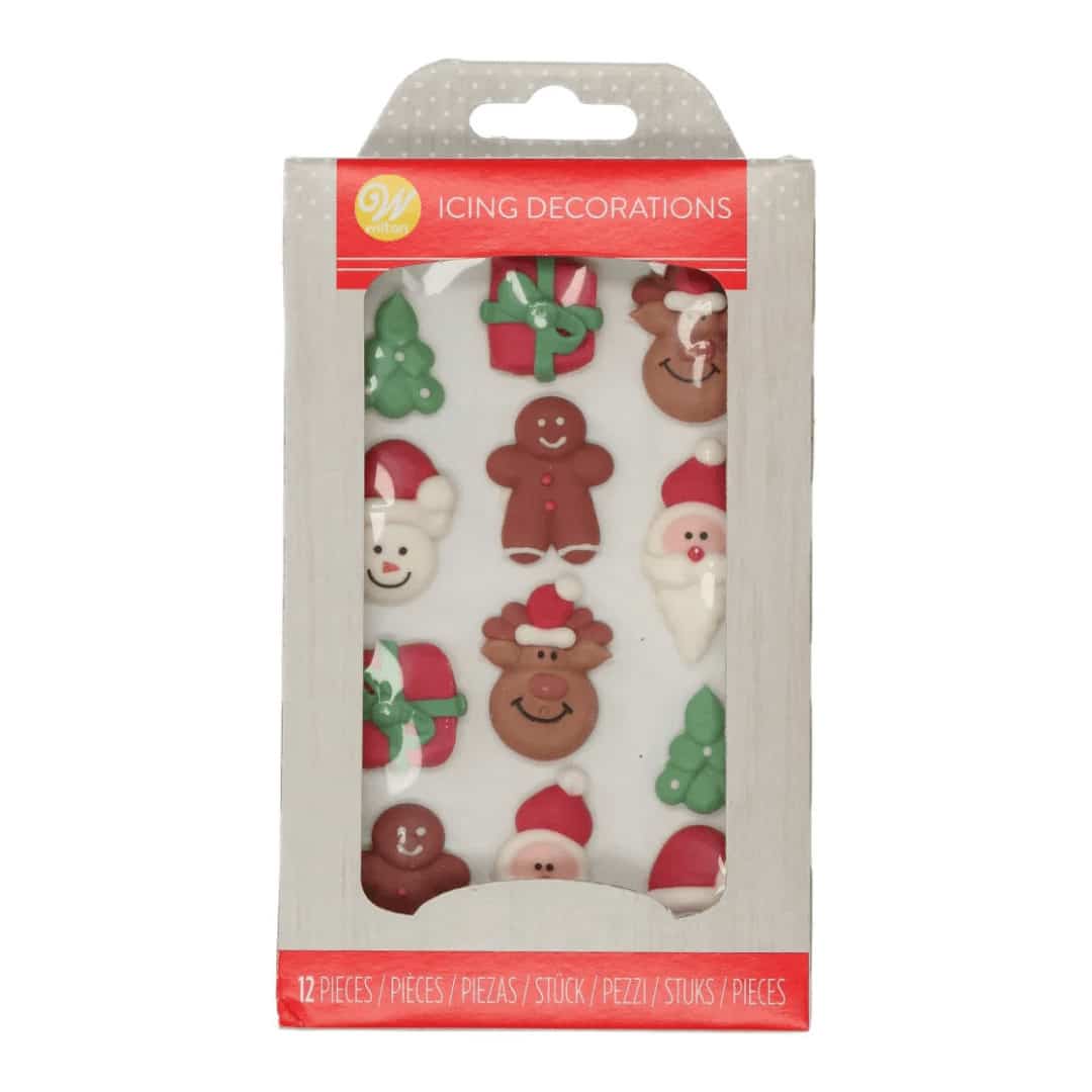 sujets de noel en sucre wilton