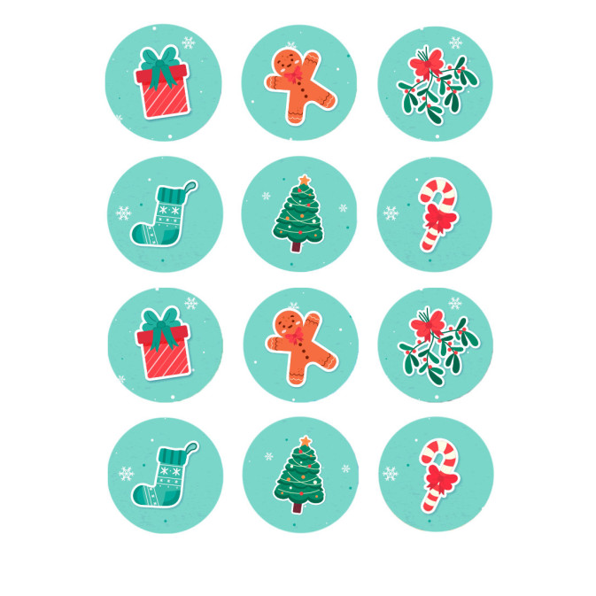 mini-disques-noel-bleu