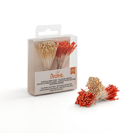 pistils-pour-fleurs-orange-et-blanc