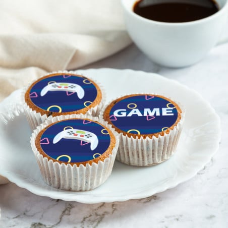 mini-disque-sucre-jeu-video-cupcake