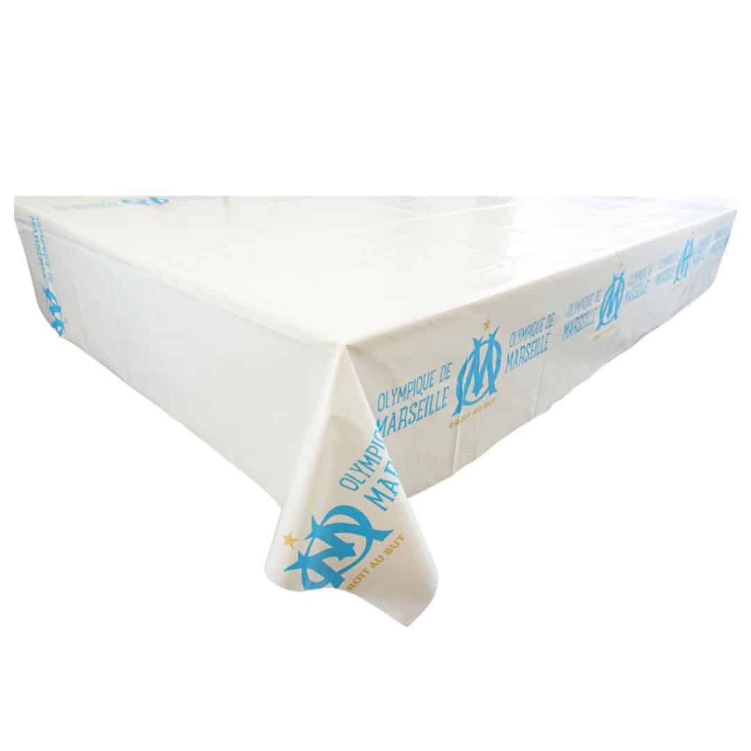 Nappe plastique om pour anniversaire football