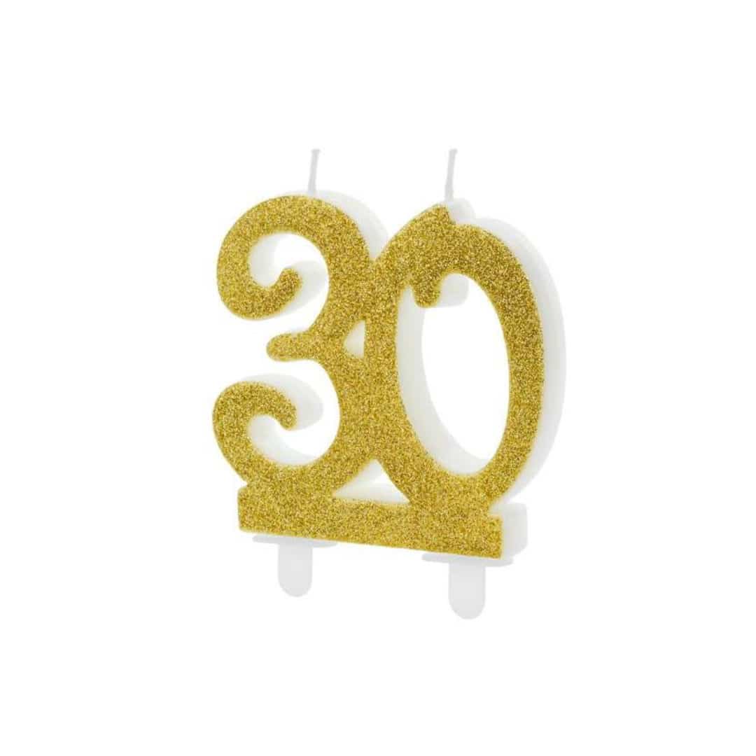 bougie-30-ans-or
