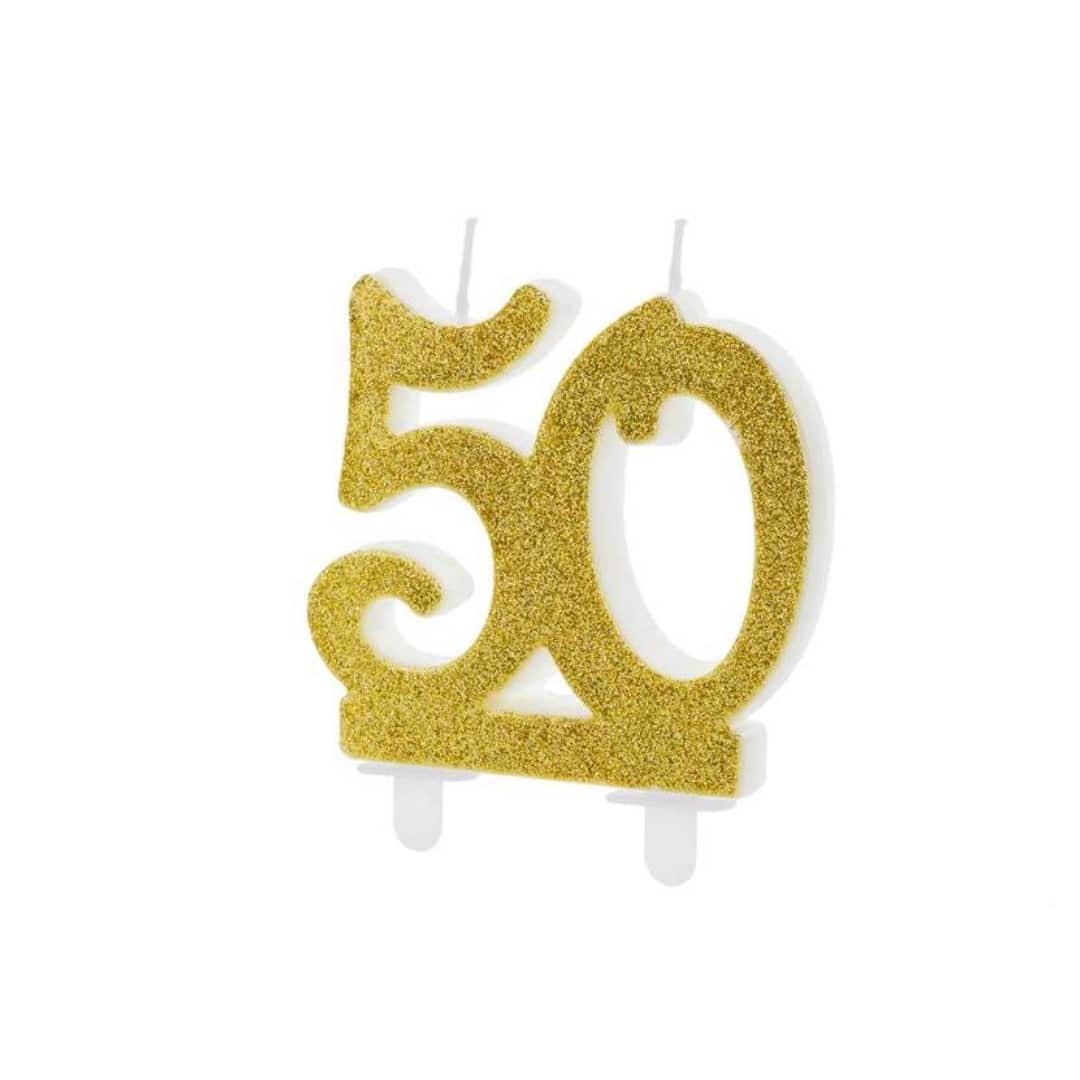 bougie-50-ans-or