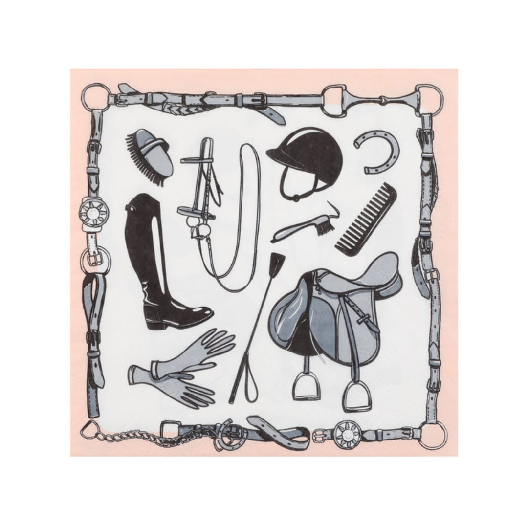 serviettes-equitation