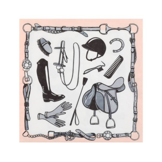 serviettes-equitation
