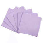 serviettes lavandes