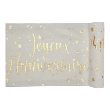 chemin-de-table-or-joyeux-anniversaire