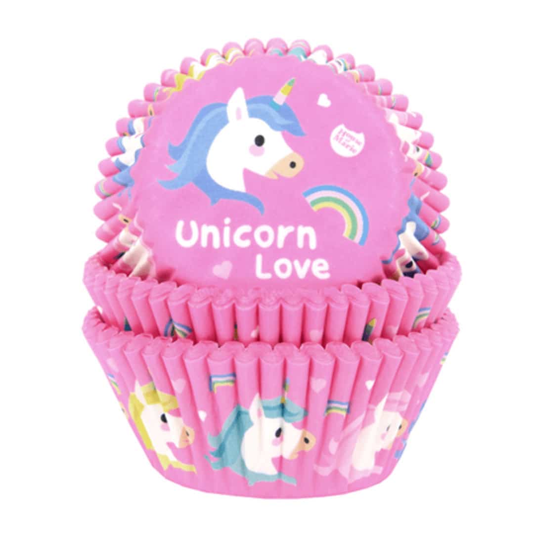 caissette a cupcake licorne