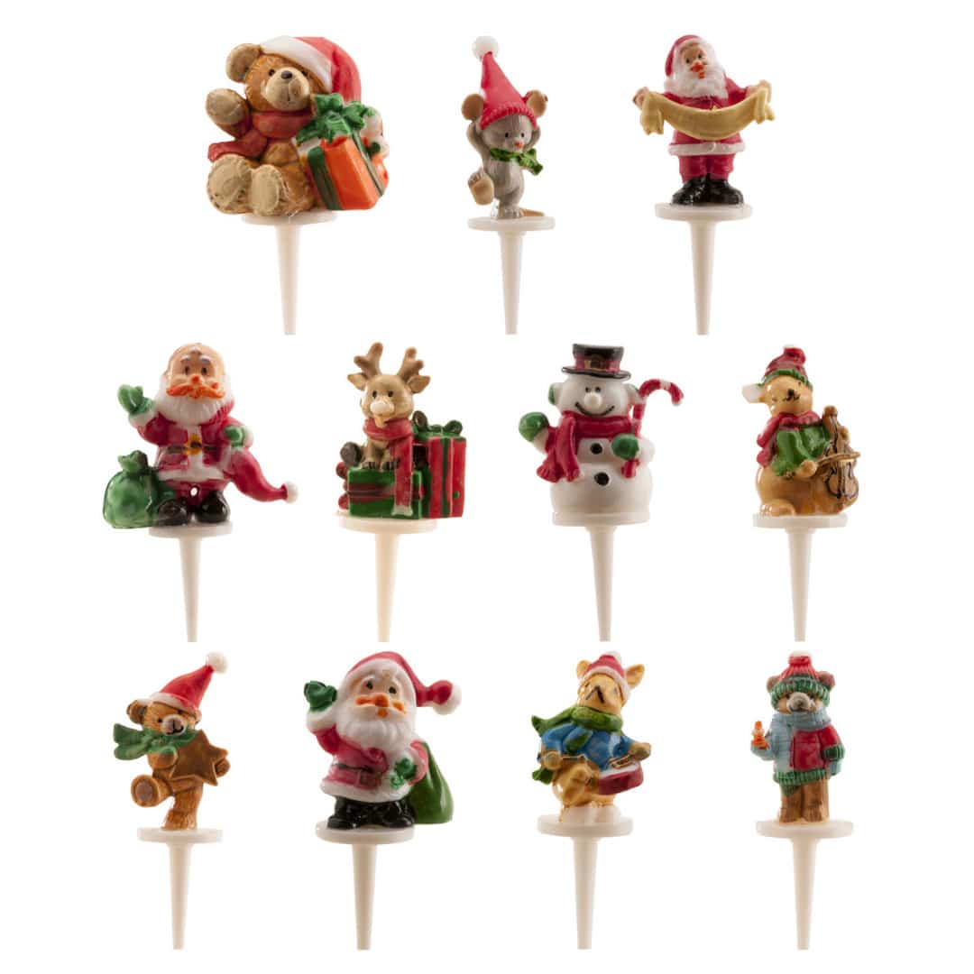 11-sujets-plastiques-buche-de-noel