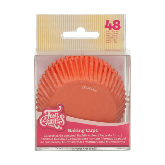 caissette a cupcake orange funcake