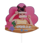 cake topper stitch sur un cake design