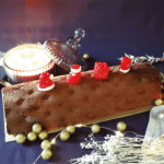 buche de noel decoré