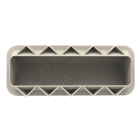 moule buche snowfall silikomart de haut