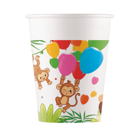 gobelet anniversaire jungle