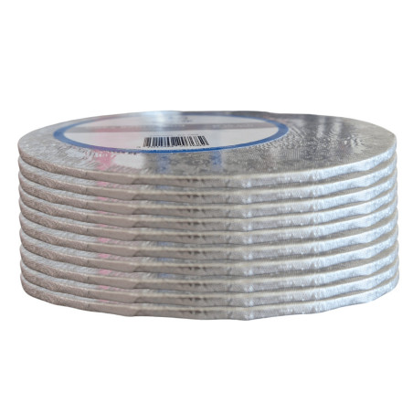 10 Plateaux Gâteau Ronds 30 Cm - Carton Alimentaire épais, Surface Imperméable, Pour Présentation Et Transport