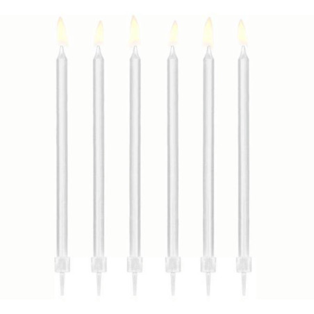 10 longues bougies